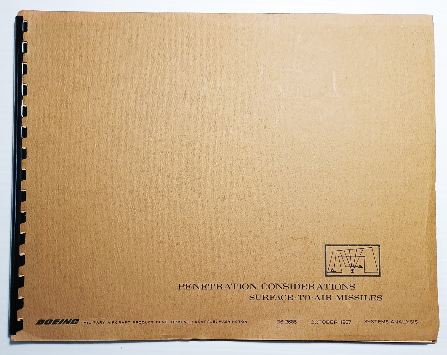 Penetration Considerations Surface-To-Air Missiles 1967 Boeing military aviation