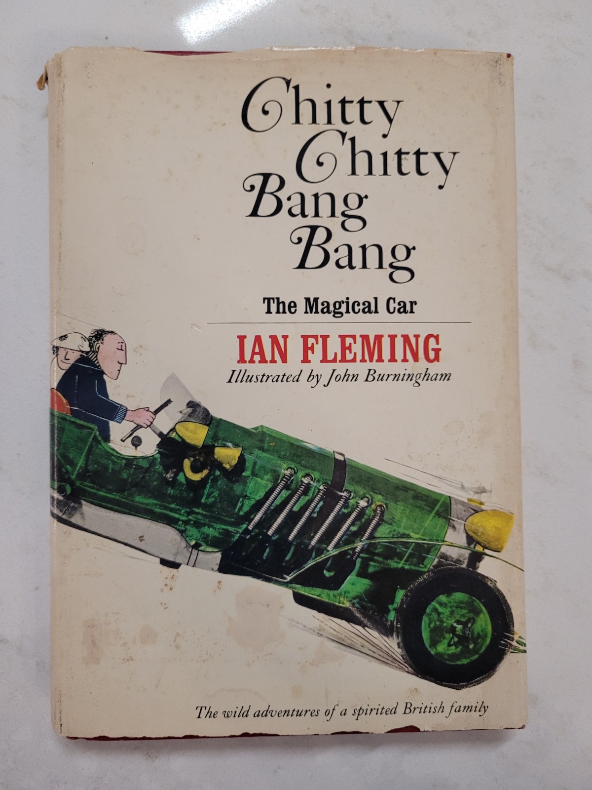 Chitty Chitty Bang Bang the Magical Car by Ian Fleming 1964 Weekly Reader Book C