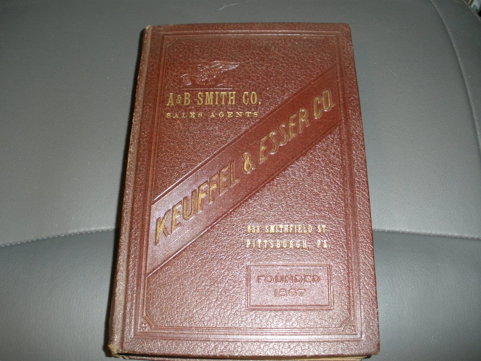 Vintage Catalogue Book Keuffel & Esser Co 38th Edition 1936 with Price List Book