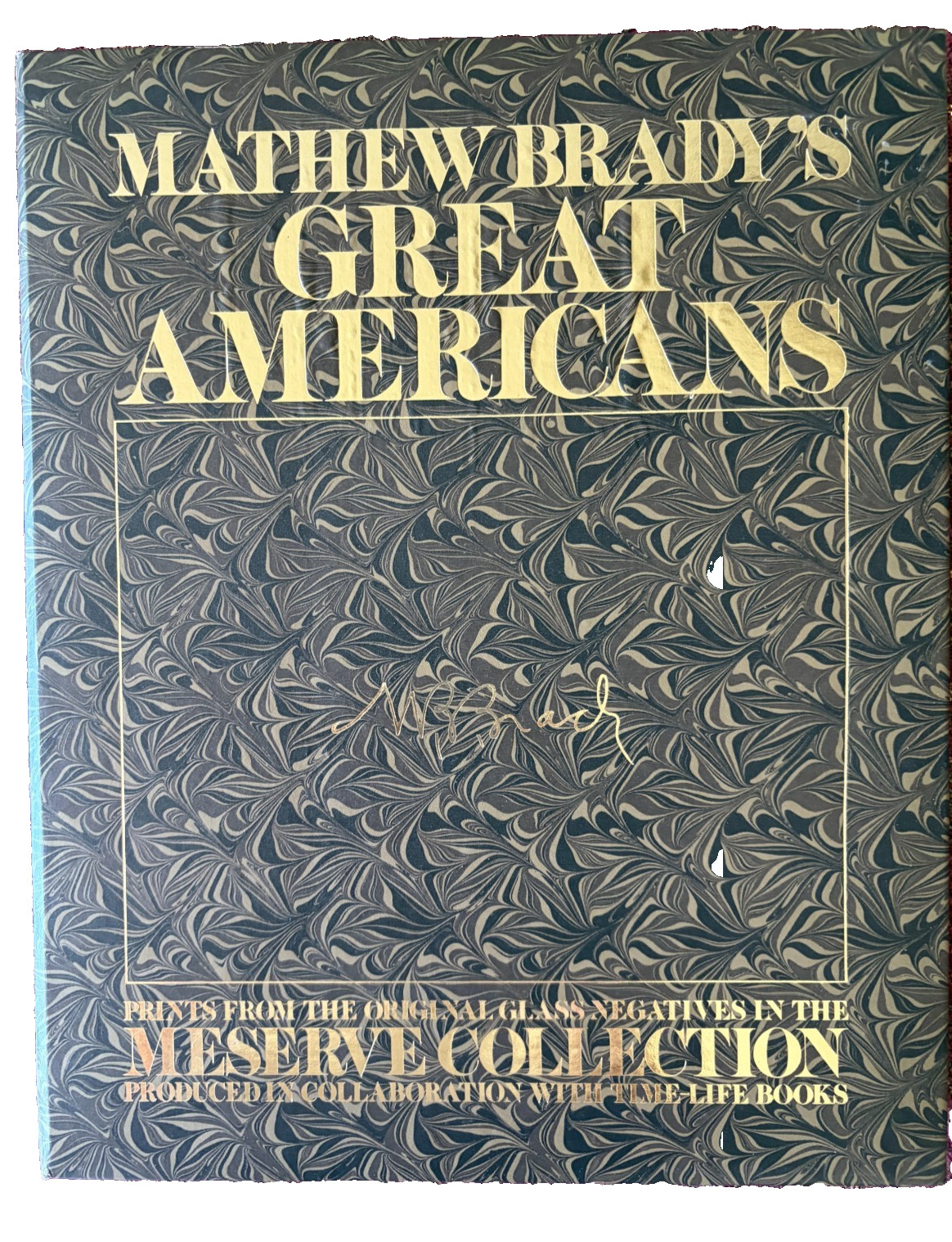 MATHEW BRADY’S GREAT AMERICANS, PRINTS FROM ORIGINAL GLASS NEGATIVES (BR11620)