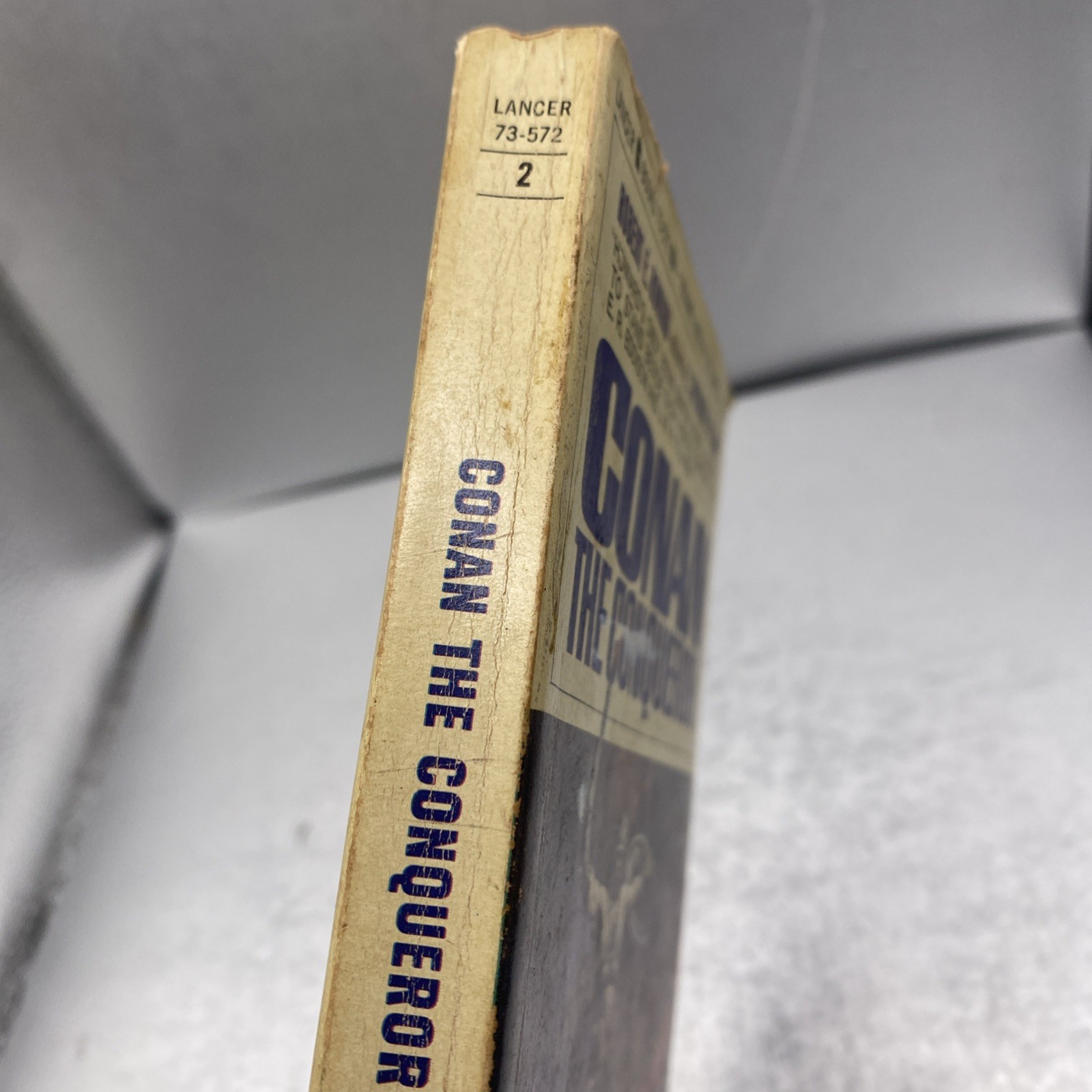 Conan The Conqueror Volume #3 By Robert E. Howard Lancer 1967 Vintage Paperback