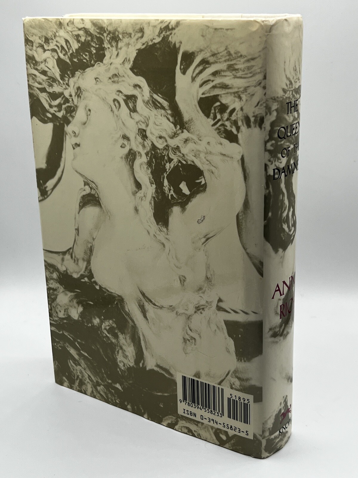 The Queen Of The Damned By Anne Rice First Edition Hardcover 1988 Knopf
