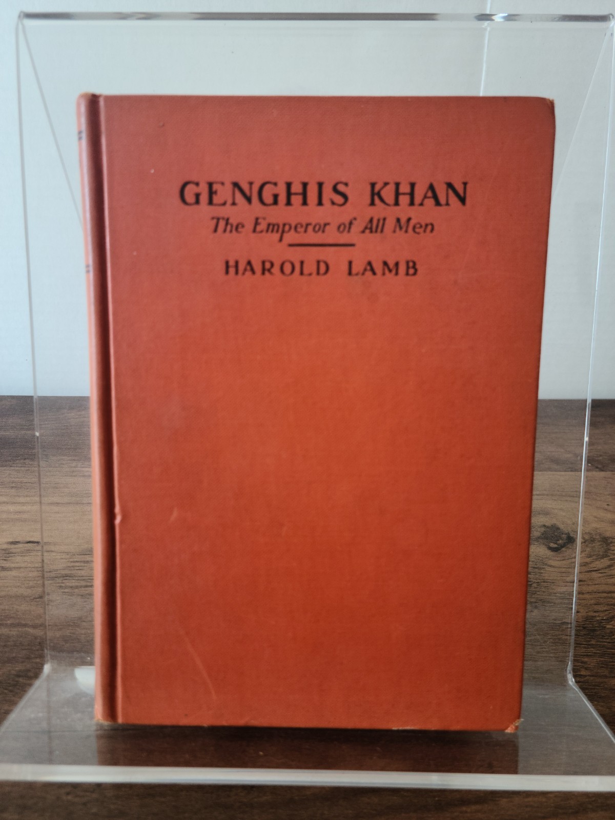 Genghis Khan: The Emperor of All Men by Harold Lamb – HC – First Ed. 1927