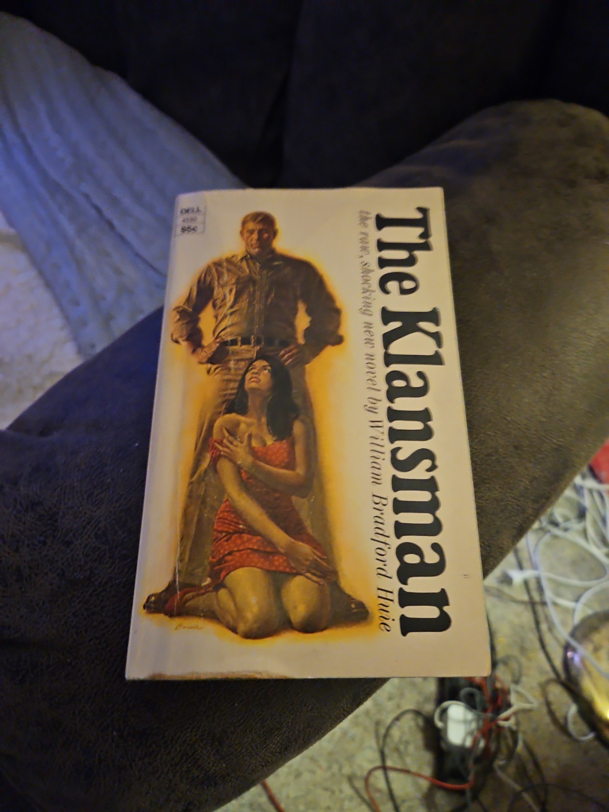 THE KLANSMAN William Bradford Huie, rare US race crime gga pulp vintage pb BAMA