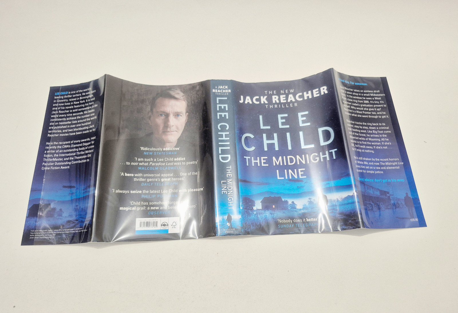 The Midnight Line – SIGNED – Lee Child – 1st LTD edition / 1st imp – Superb cond