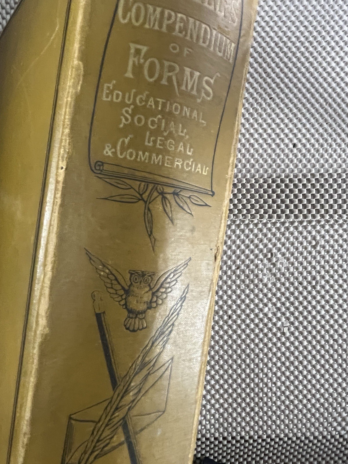 Victorian Reference ~ Gaskell’s Compendium of Forms ~ 1884 Etiquette & Penmanshi