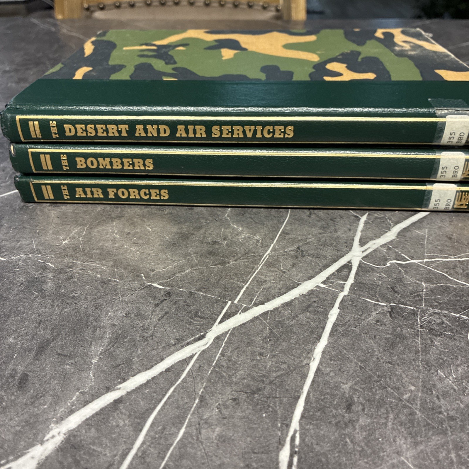 National Historical Society 3 Book Set ELITE World’s Crack Fighting Men Lot 1 /3