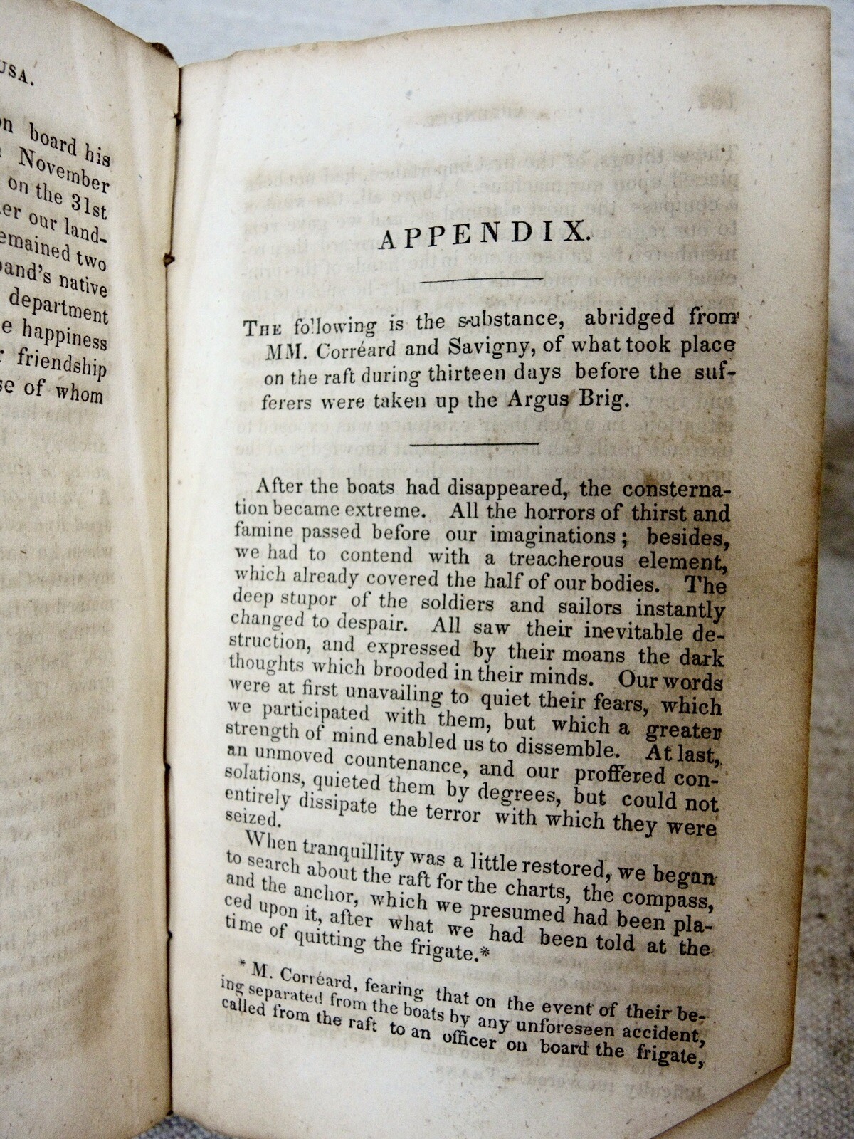 PERILS AND CAPTIVITY: Comprising The Sufferings Of The Picard Family~1831~Flawed
