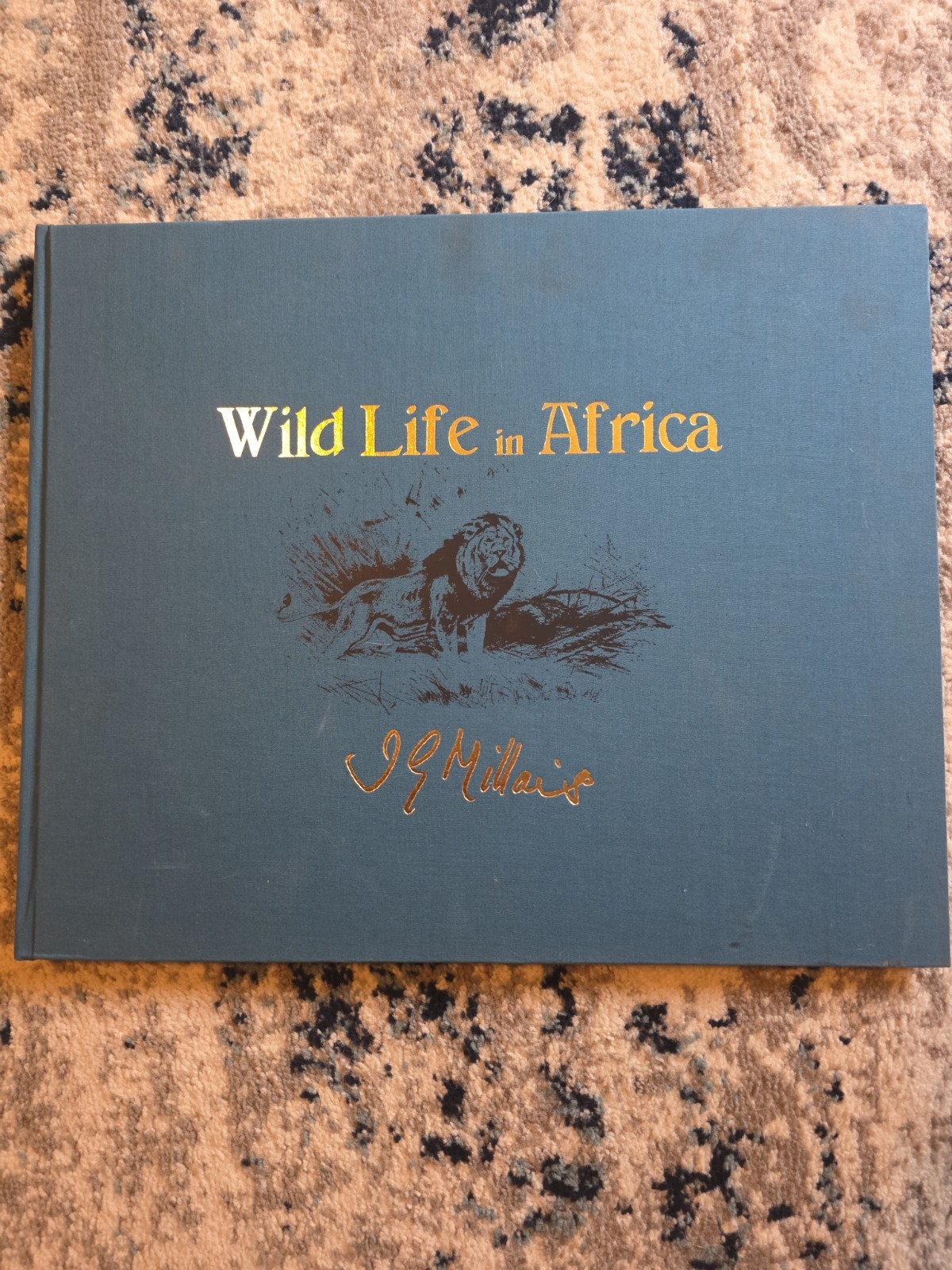 Wild Life In Africa by John Guille (J.G.) Millais, Safri Print Edition