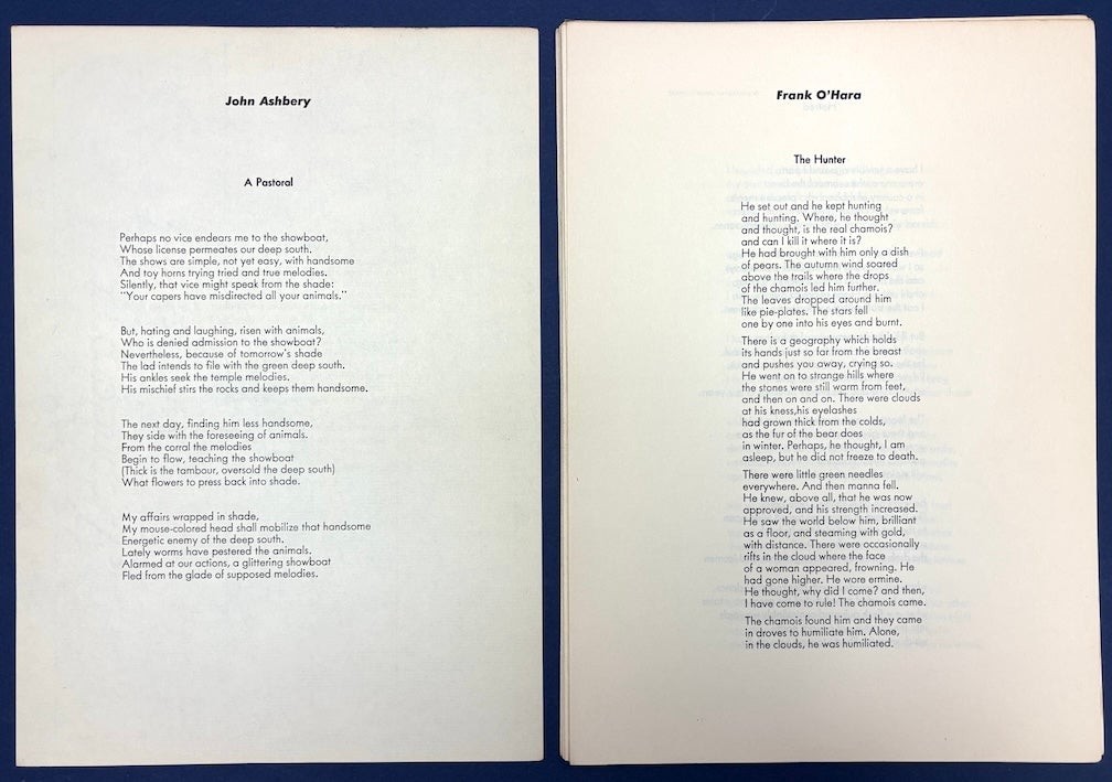 Frank O’Hara, John Ashbery / Folder Vol 1 No 2 1954 1st Edition