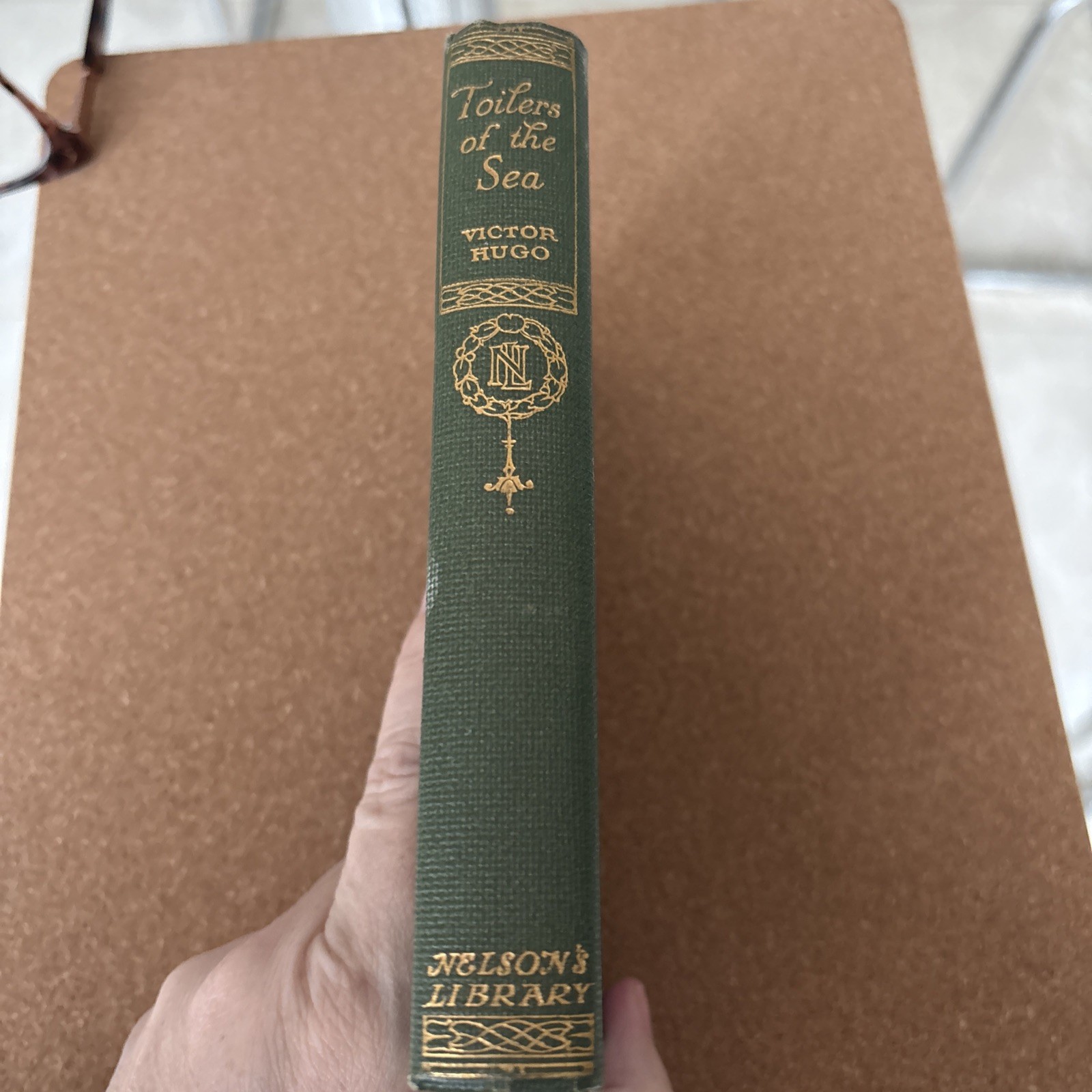 The Toilers of The Sea by Victor Hugo Book Publisher T Nelson and Sons