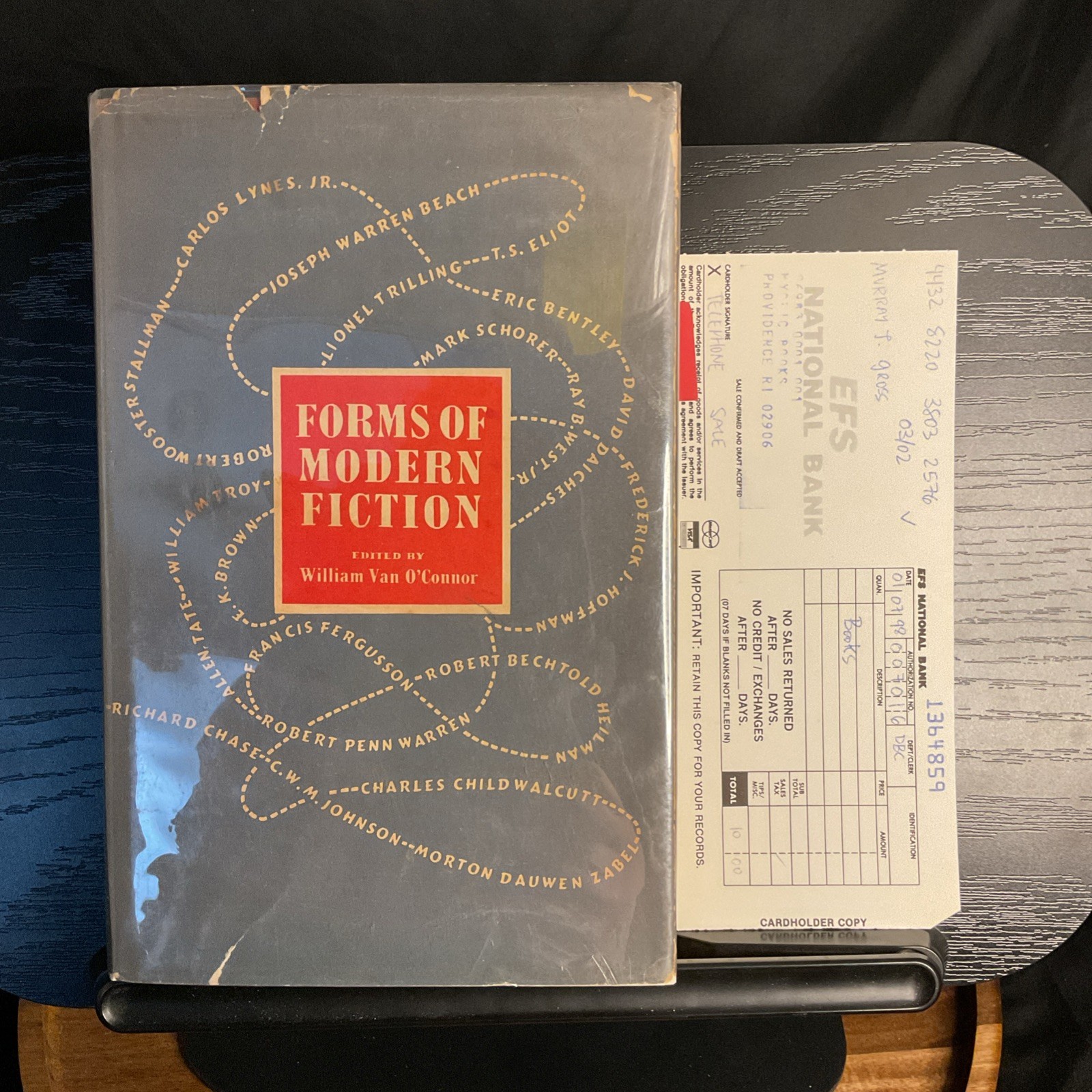 William Van O’CONNOR Forms of Modern Fiction Essays Collected in Honor 1st ed