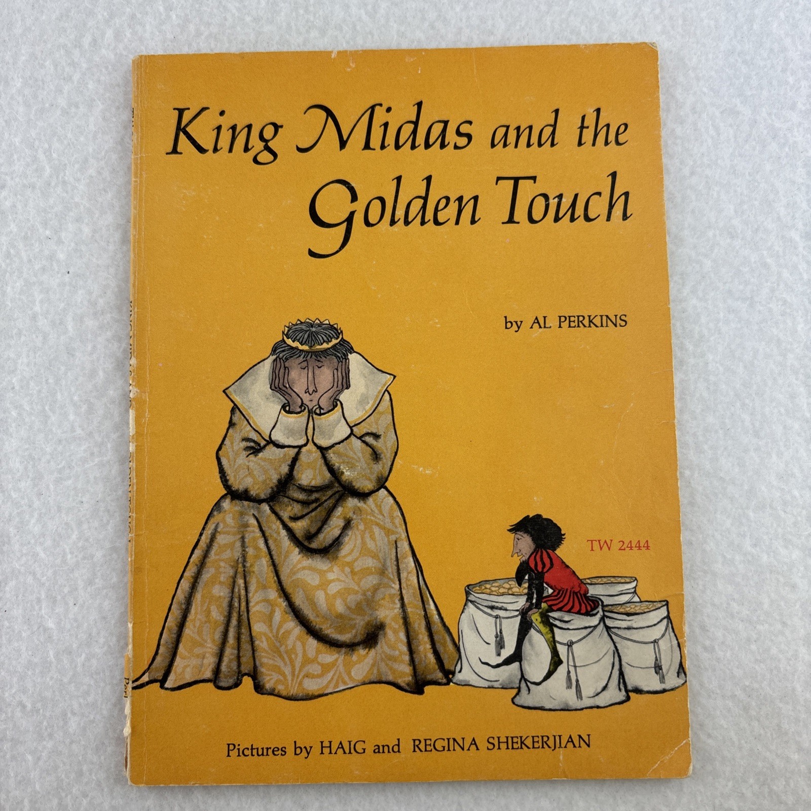 King Midas and The Golden Touch – Al Perkins – First Scholastic Printing