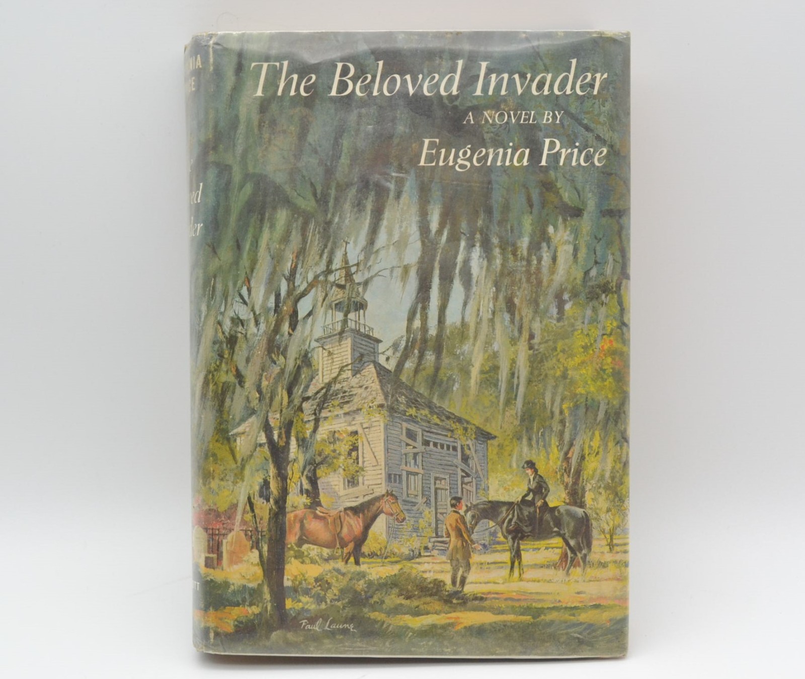 The Beloved Invader Eugenia Price First Edition 1965 HC/DJ 7th Printing Ex-Libra