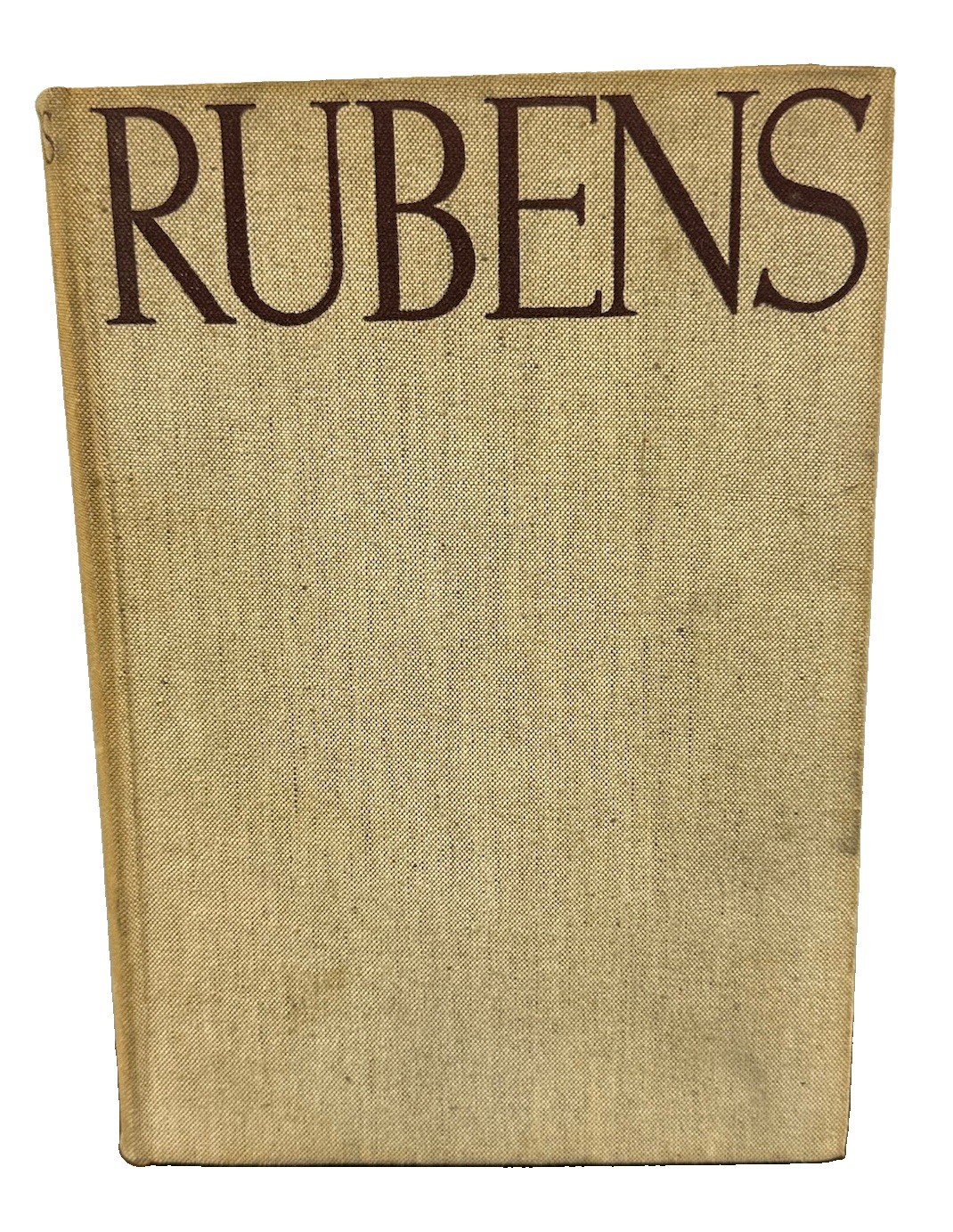 Vintage Rubens: Paintings and Drawings Book 1939 Hardcover Art History Old Books