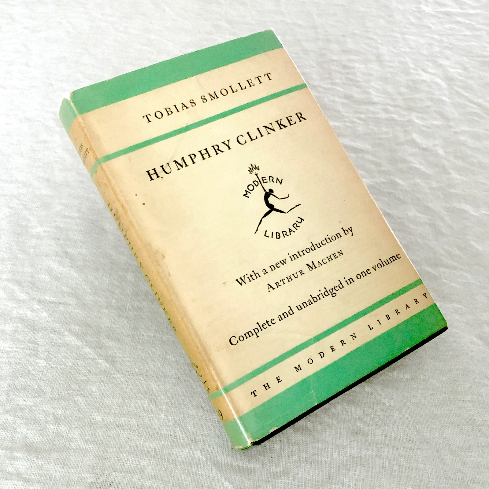 Humphry Clinker Modern Library #159 COMPLETE DUST JACKET HCDJ