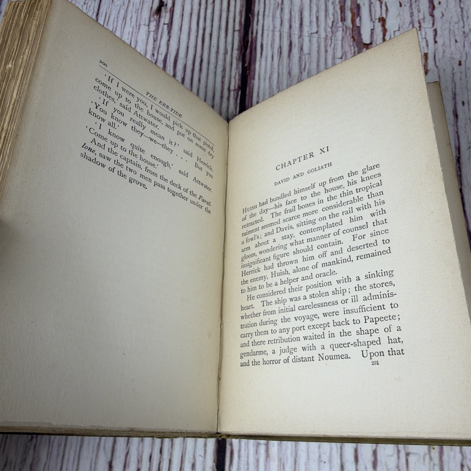 1894 ‚THE EBB-TIDE‘ by ROBERT LOUIS STEVENSON 1ST ED TAHITI SOUTH SEA MARITIME