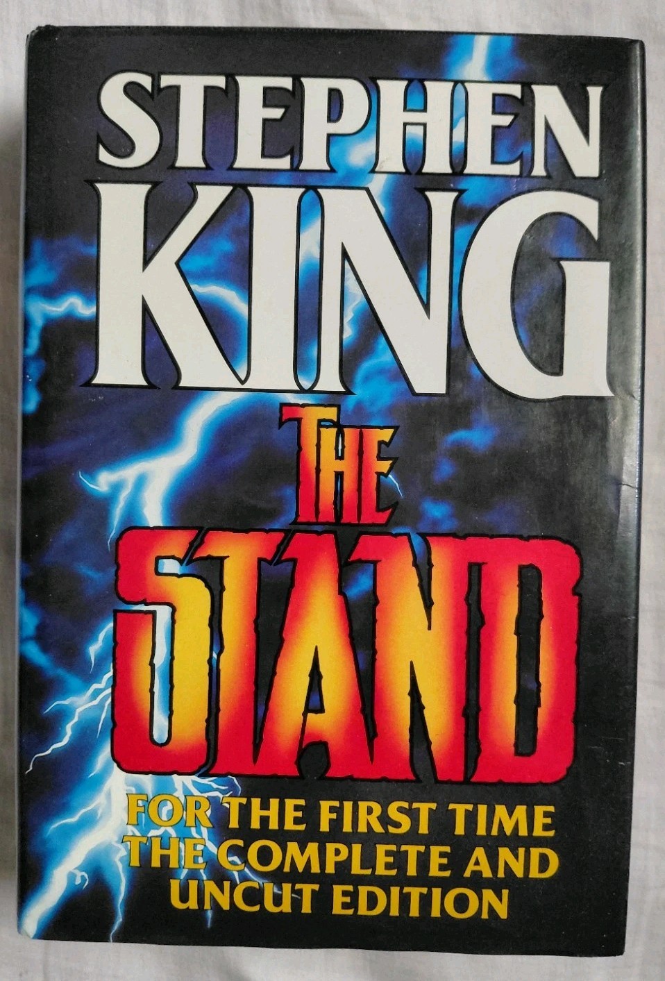 The Stand Stephen King Hardcover HC UK Uncut First Edition Hodder & Stoughton