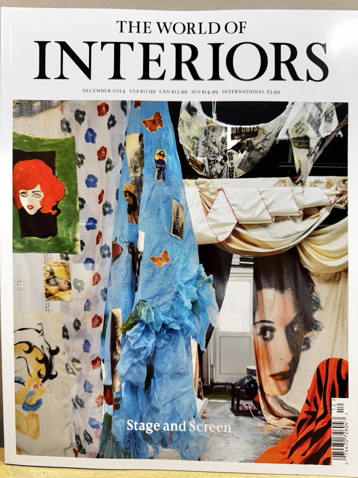 THE WORLD OF INTERIORS MAGAZINE-DECEMBER 2024-STAGE AND SCREEN