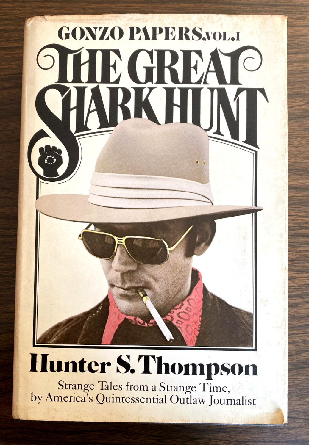 The Great Shark Hunt 1st Ed. 1st Printing Hunter S Thompson 1979 HC w/DJ GONZO!