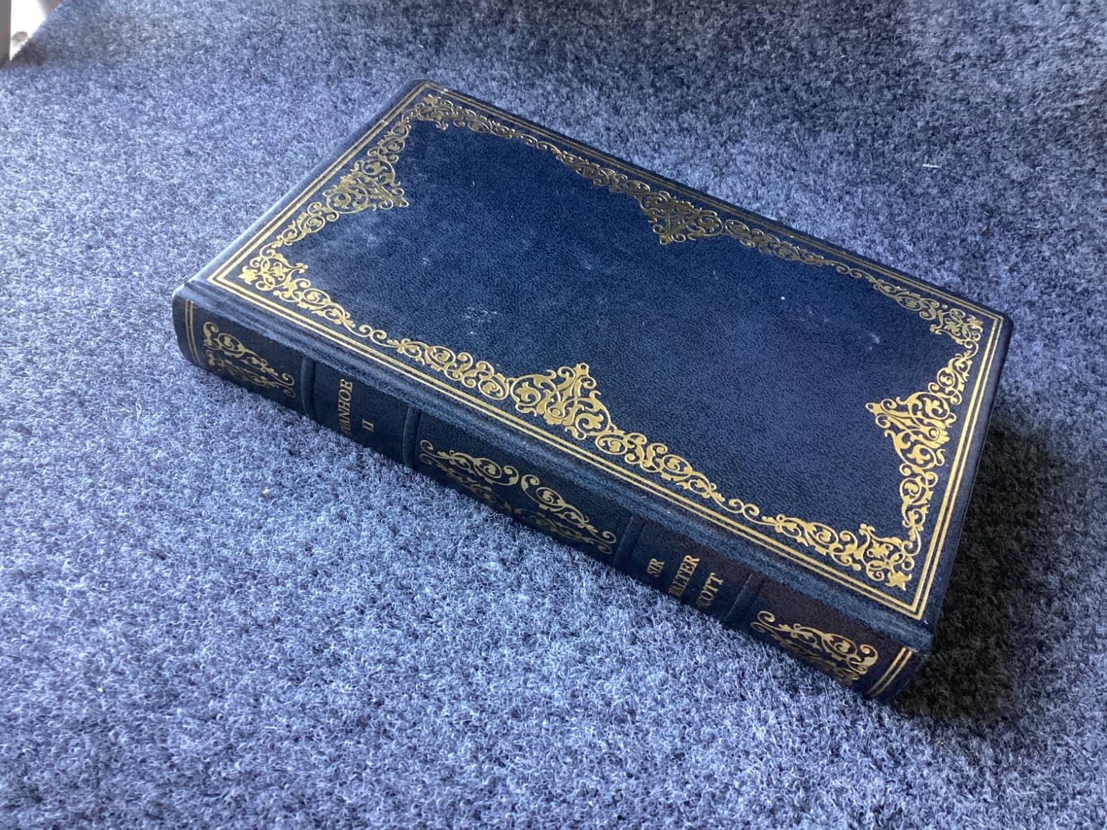 Ivanhoe Volume II by Sir Walter Scott Heron books Collectors Library Hardcover