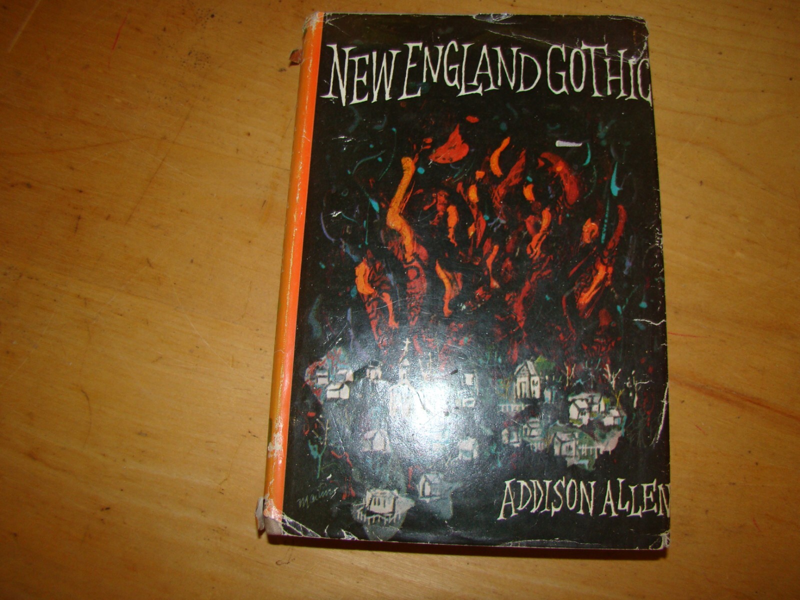 NEW ENGLAND GOTHIC NOVEL ALLEN 1ST EDITION/2ND PRINTING 1960 HC DJ