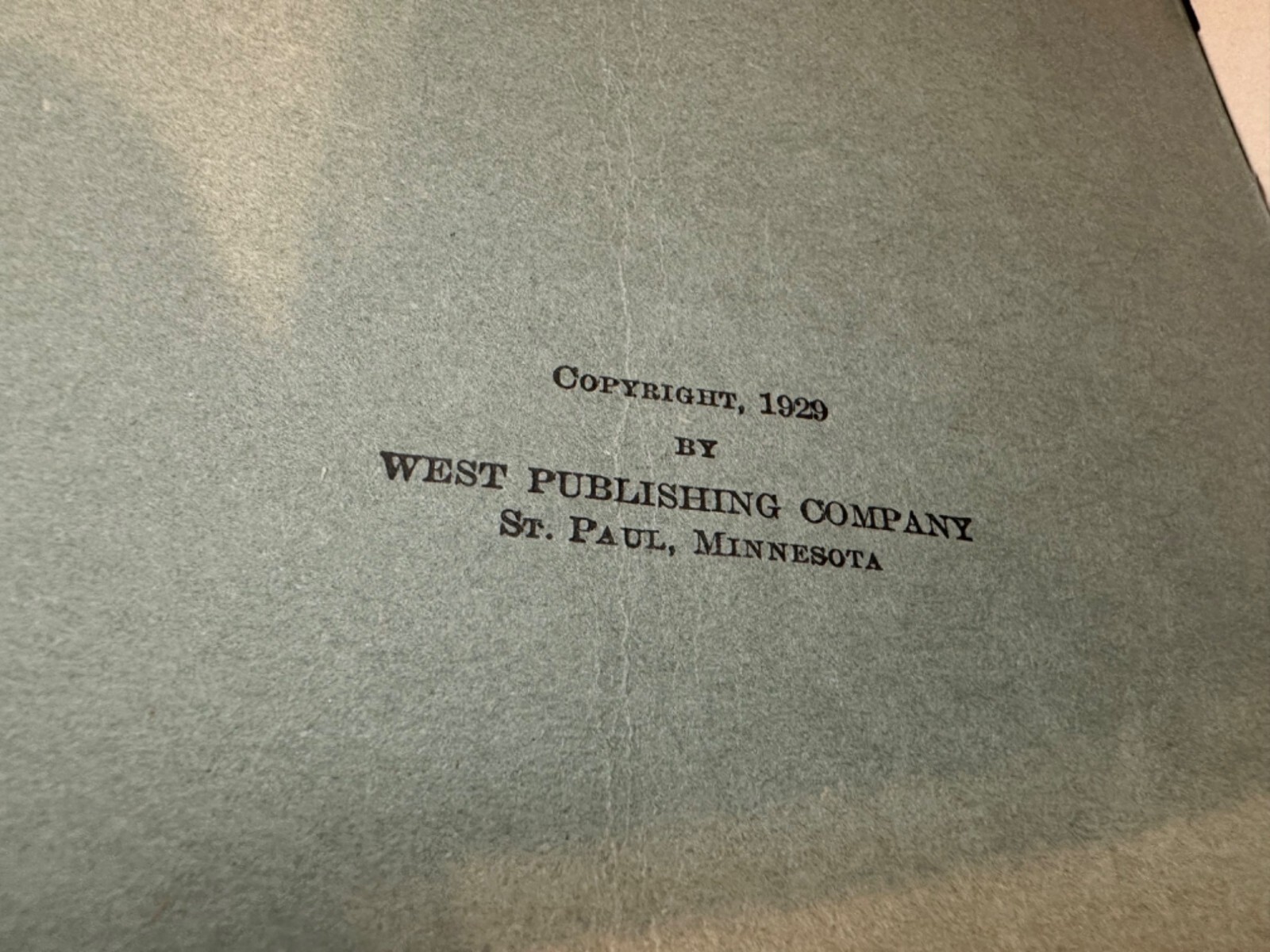 An Outline For Methods In Search For Legal Authorities West Publishing Co. 1929