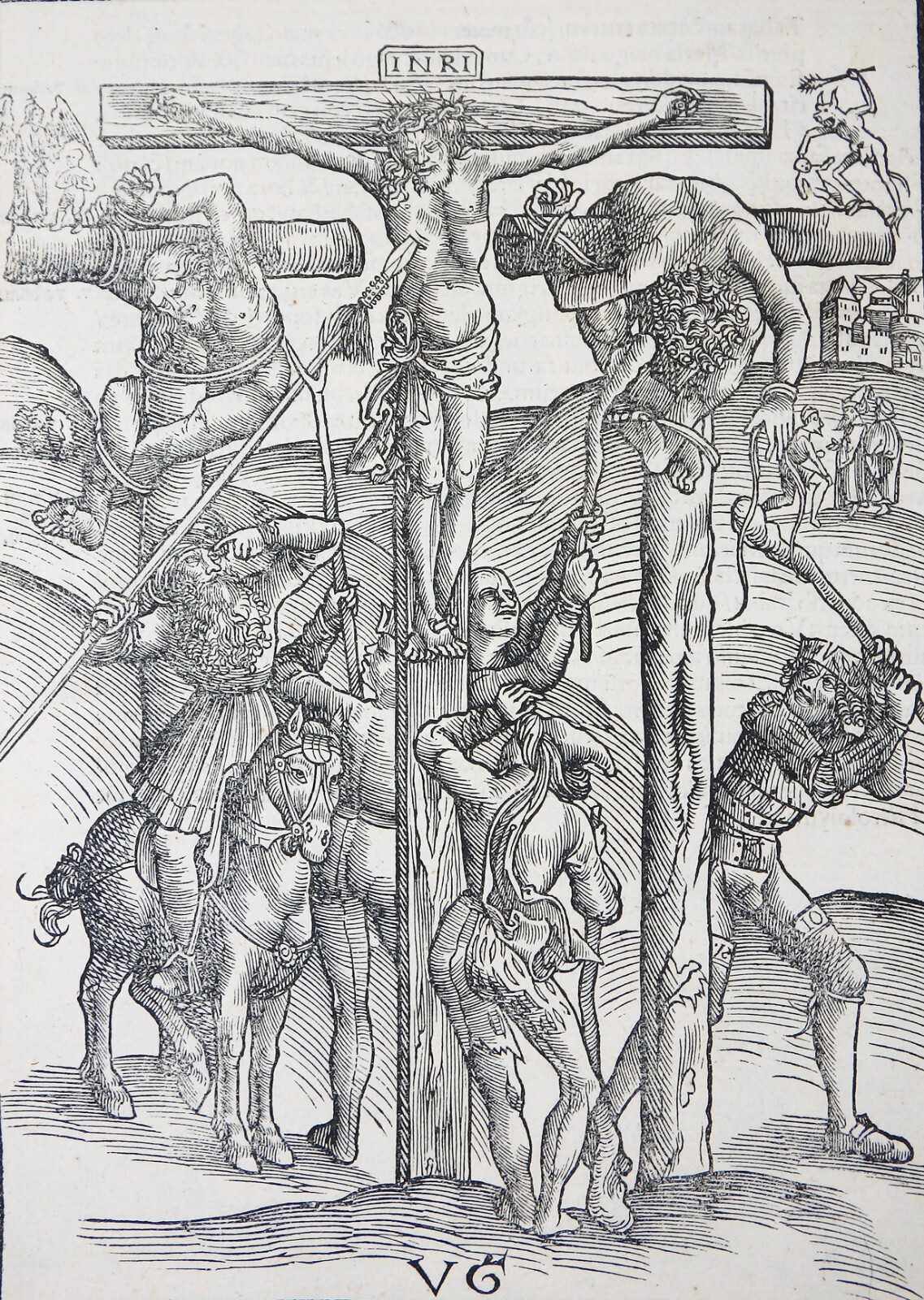 RINGMANN PASSION URS GRAF WOODCUT FIRST EDITION JESUITS MÜNSTER COMPLETE 1507