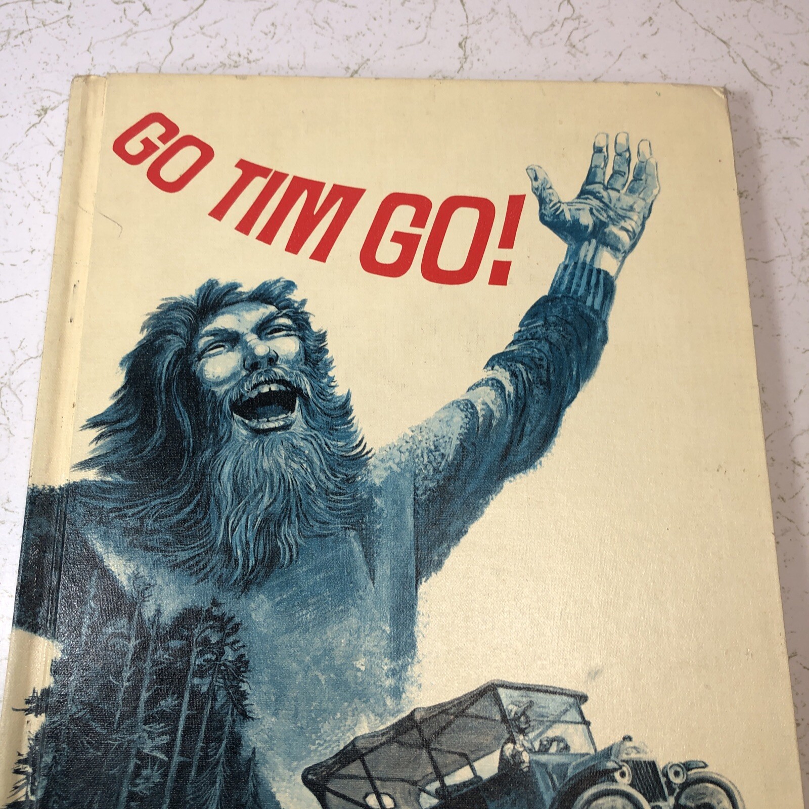 „Go Tim Go!“ by May Mcneer, ill. by Lynd Ward. 1967 1st Ed. HC Hard to Find Book