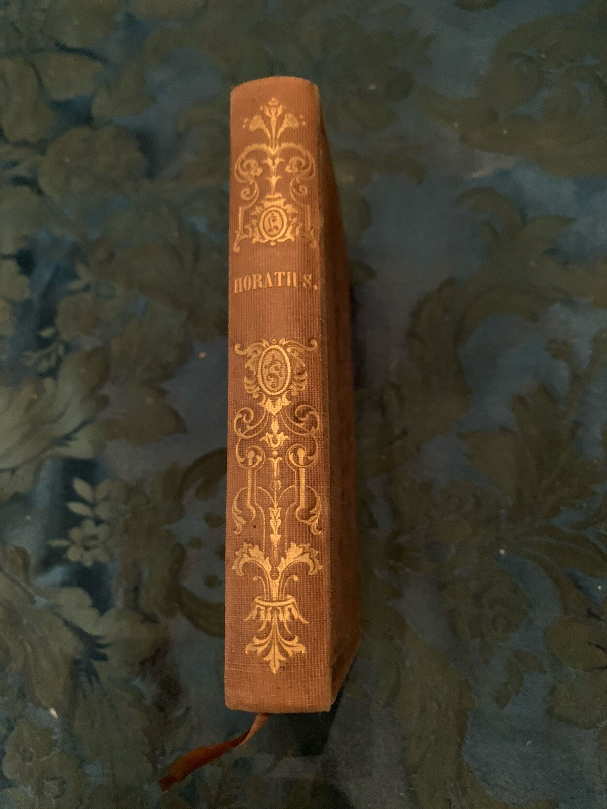 HORATII FLACCI OPERA, CAR. HERM. WEISE. LIPSIAE CIRCA 1843 HARD COVER BOOK, RARE