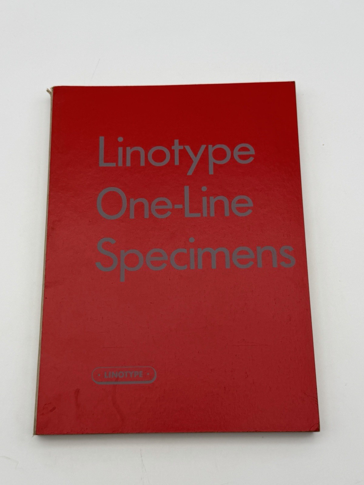 1958 Linotype One Line Specimens Typography Typefaces Printing Reference