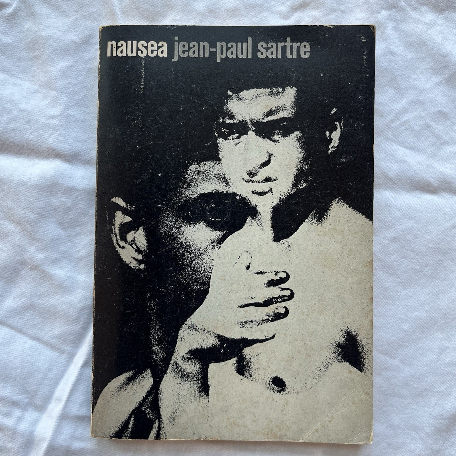 Nausea Jean Paul Satre Vintage ND82 New Directions Cover Fifteenth Printing