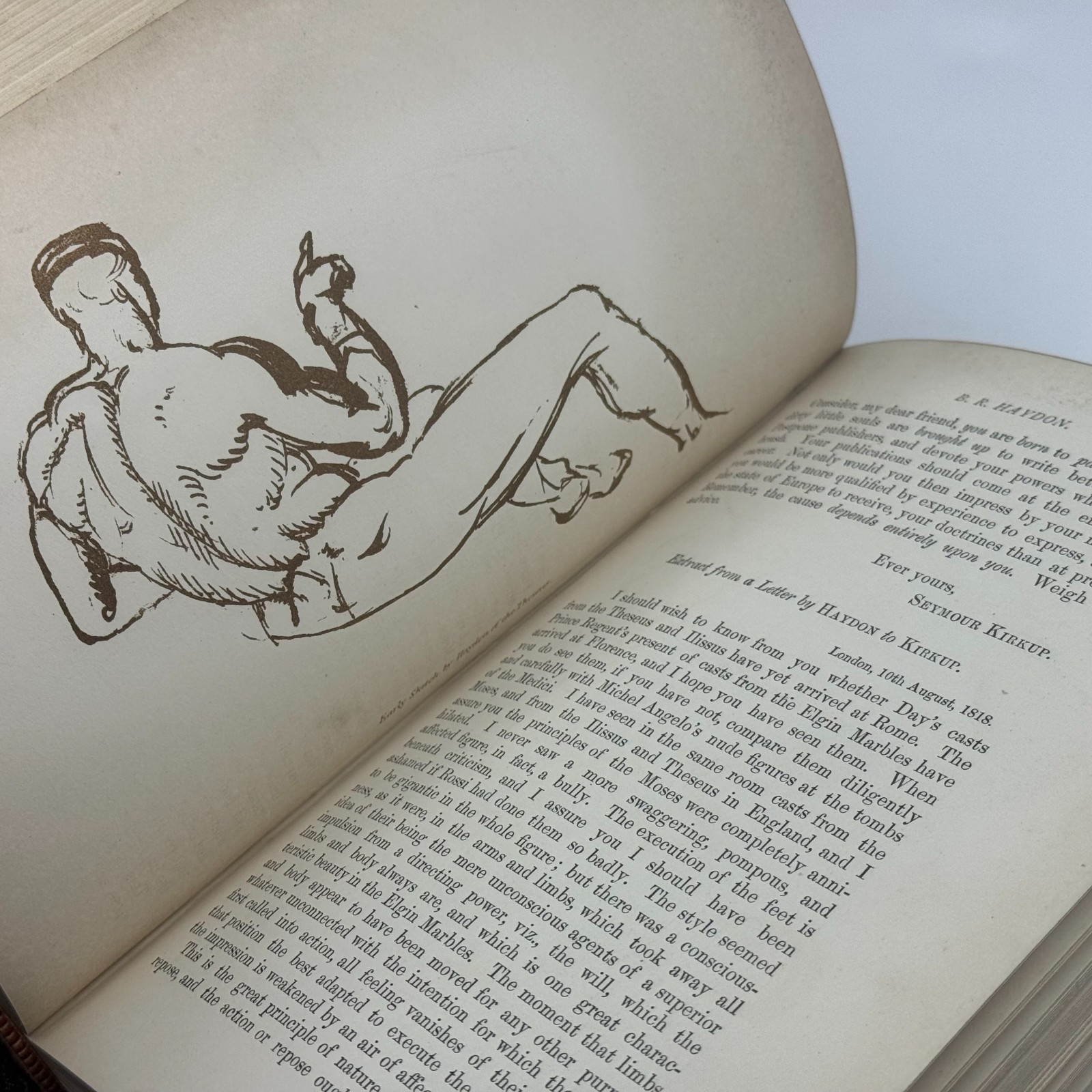 Benjamin Robert Haydon Correspondence & Table-Talk 1876 1st Ed 2 Vol Illustrated