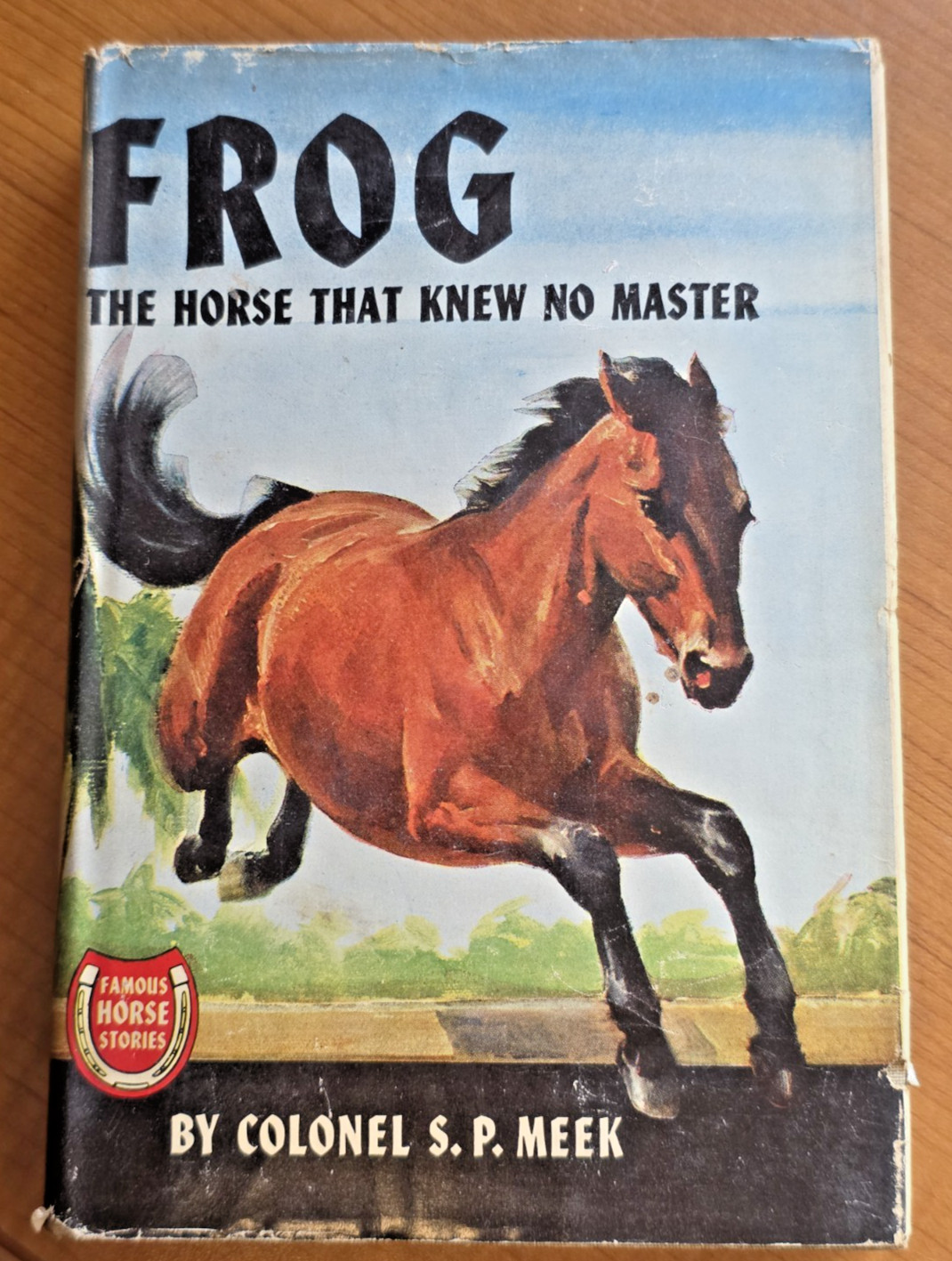 VTG Frog Horse that knew no master Col Meek HCDJ Famous Horse Stories Military