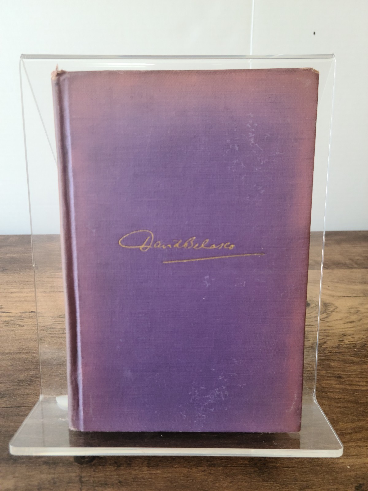 Six Plays David Belasco 1929 Little Brown Boston Hardcover Theater HC