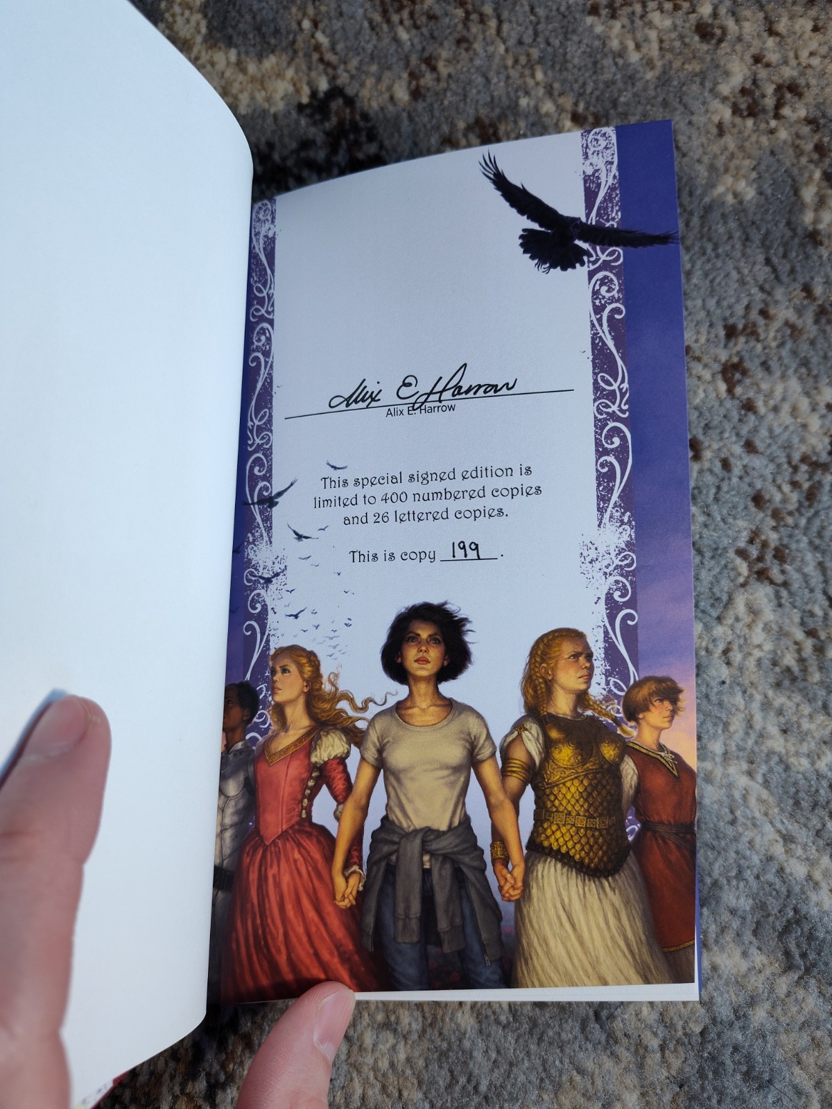 SIGNED A Spindle Splintered & A Mirror Mended Alix E Harrow – Subterranean Press
