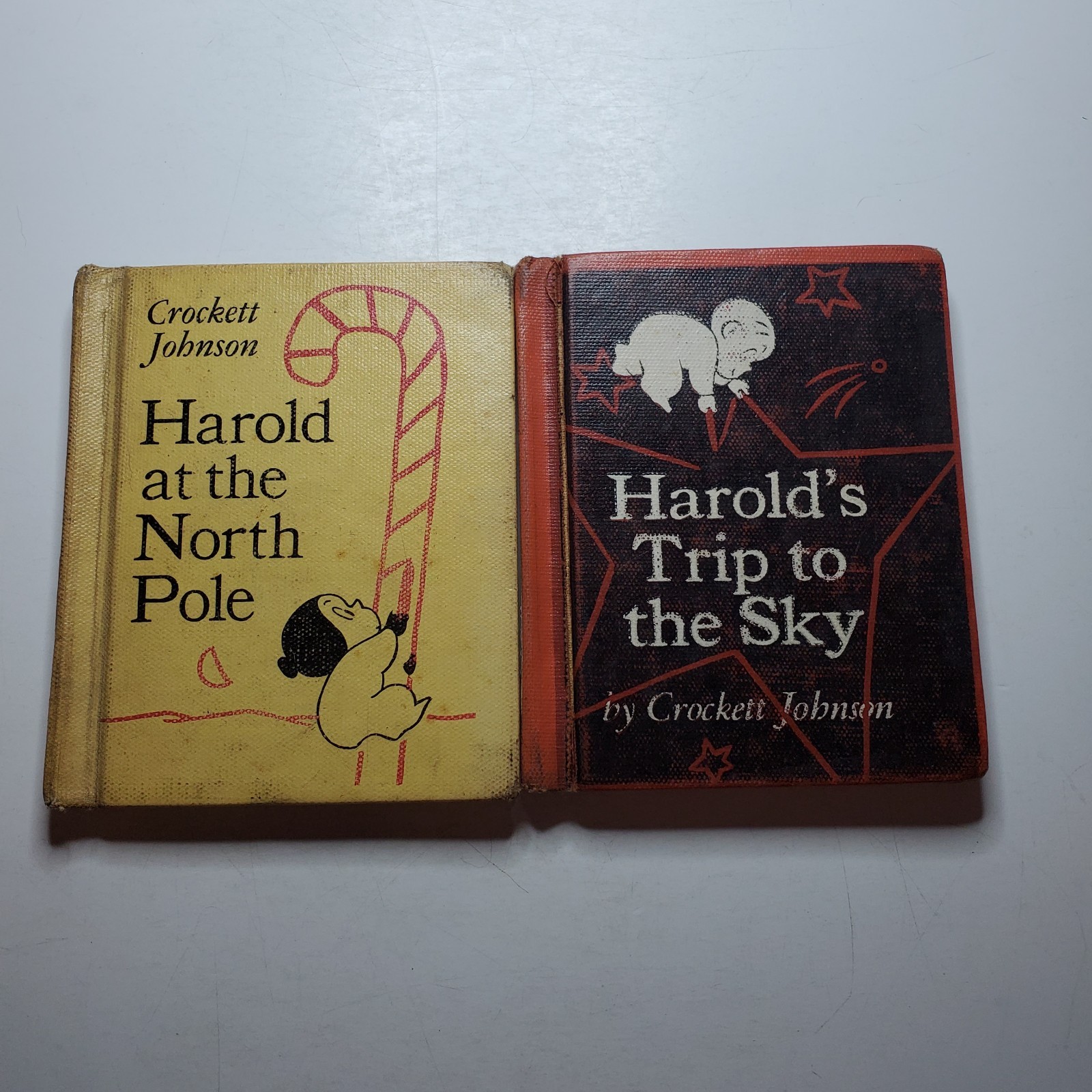 Vintage HAROLD’S TRIP TO THE SKY At North Pole Crockett Johnson HC Purple Crayon