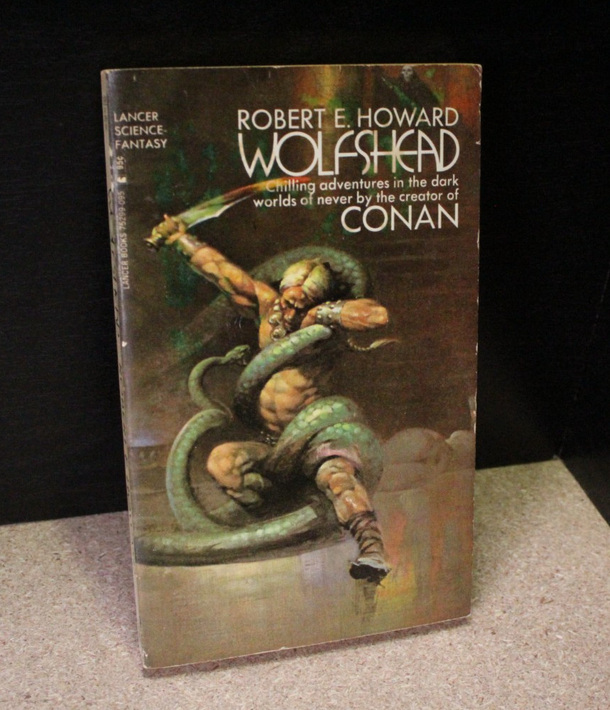 Wolfshead By Robert E Howard Frazetta Cover Art Paperback