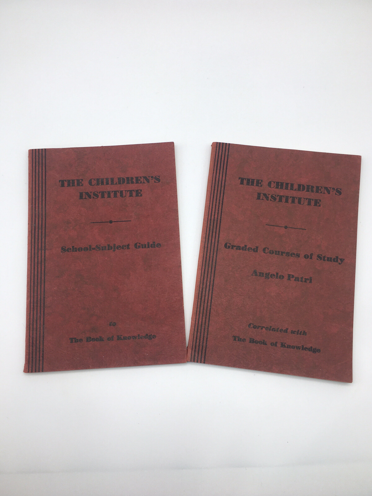The Children’s Institute Graded Course Of Study Correlated The Book Of Knowledge