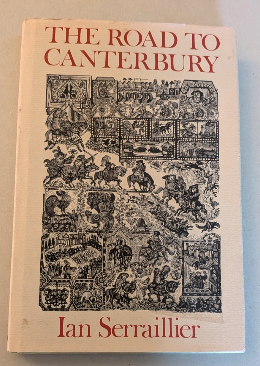 The Road to Canterbury SERRAILLIER 1979 1st Ed JOHN LAWRENCE Engravings CHAUCER
