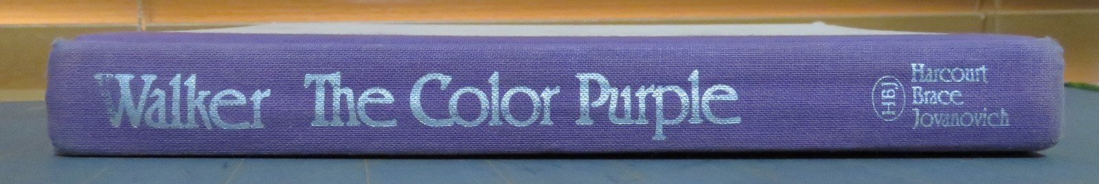 the color purple by walker first edition, first printing hardcover w/jacket