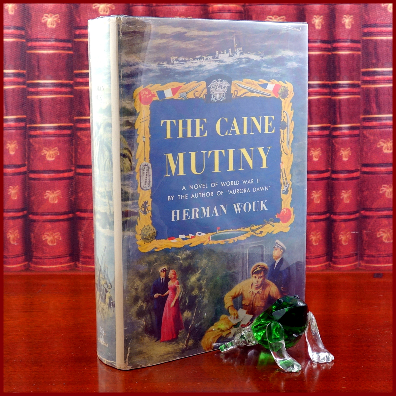 THE CAINE MUTINY, Herman Wouk, stated 1ST EDITION & PRINT, Doubleday, 1951, Rare