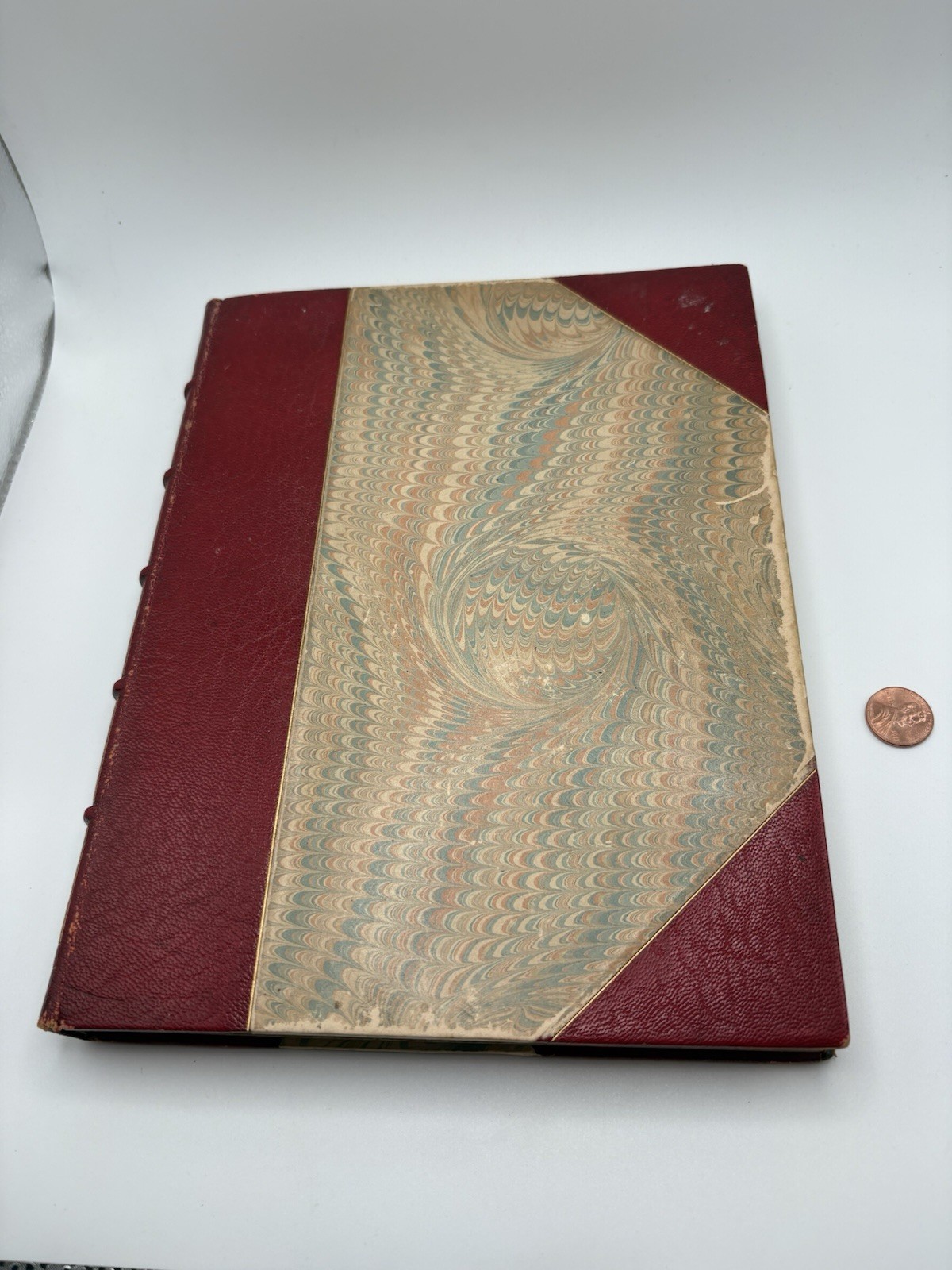 Antique 1923 Scattered Scarlet Hard Cover Book by Will H. Ogilvie