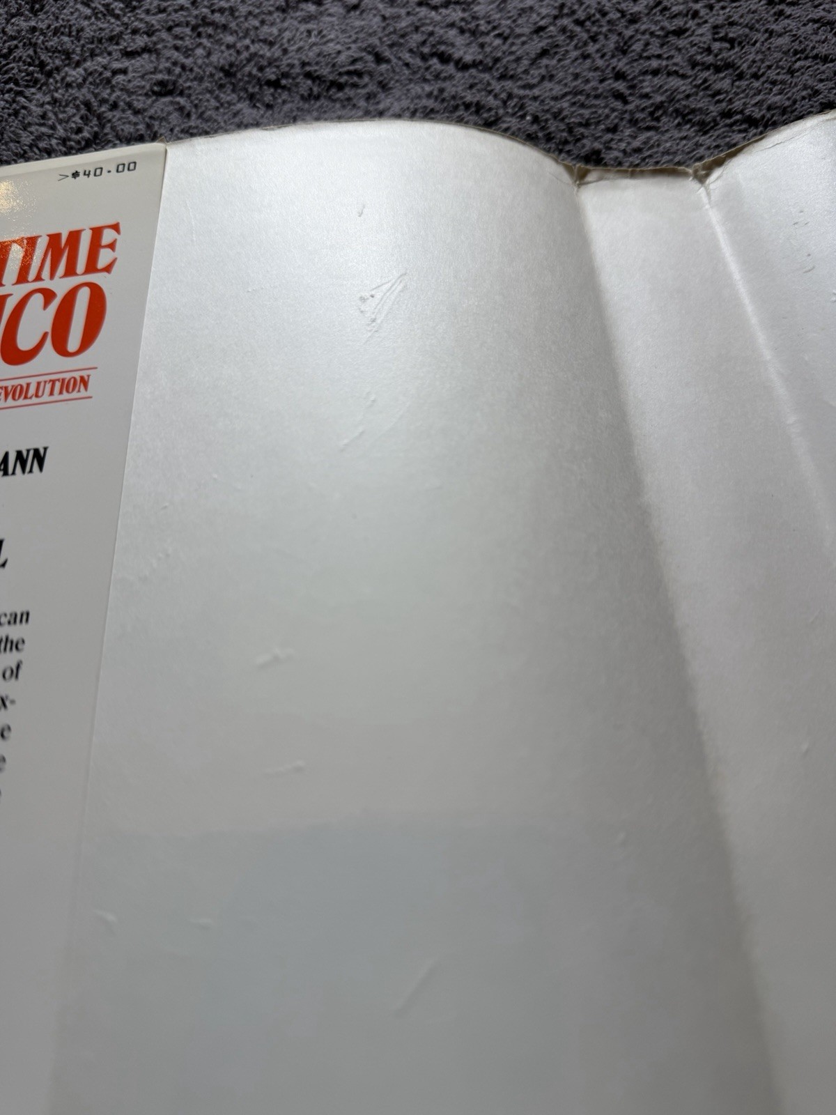 Art and Time in Mexico Weismann Mexican Colonial Architecture 1985 1st/1st HC DJ