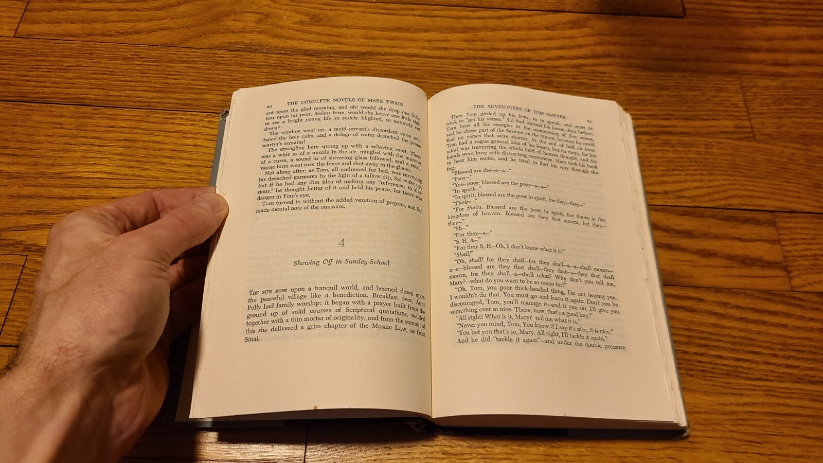 The Complete Novels of Mark Twain: Tom Sawyer – Nelson Doubleday, Inc 1960s HC