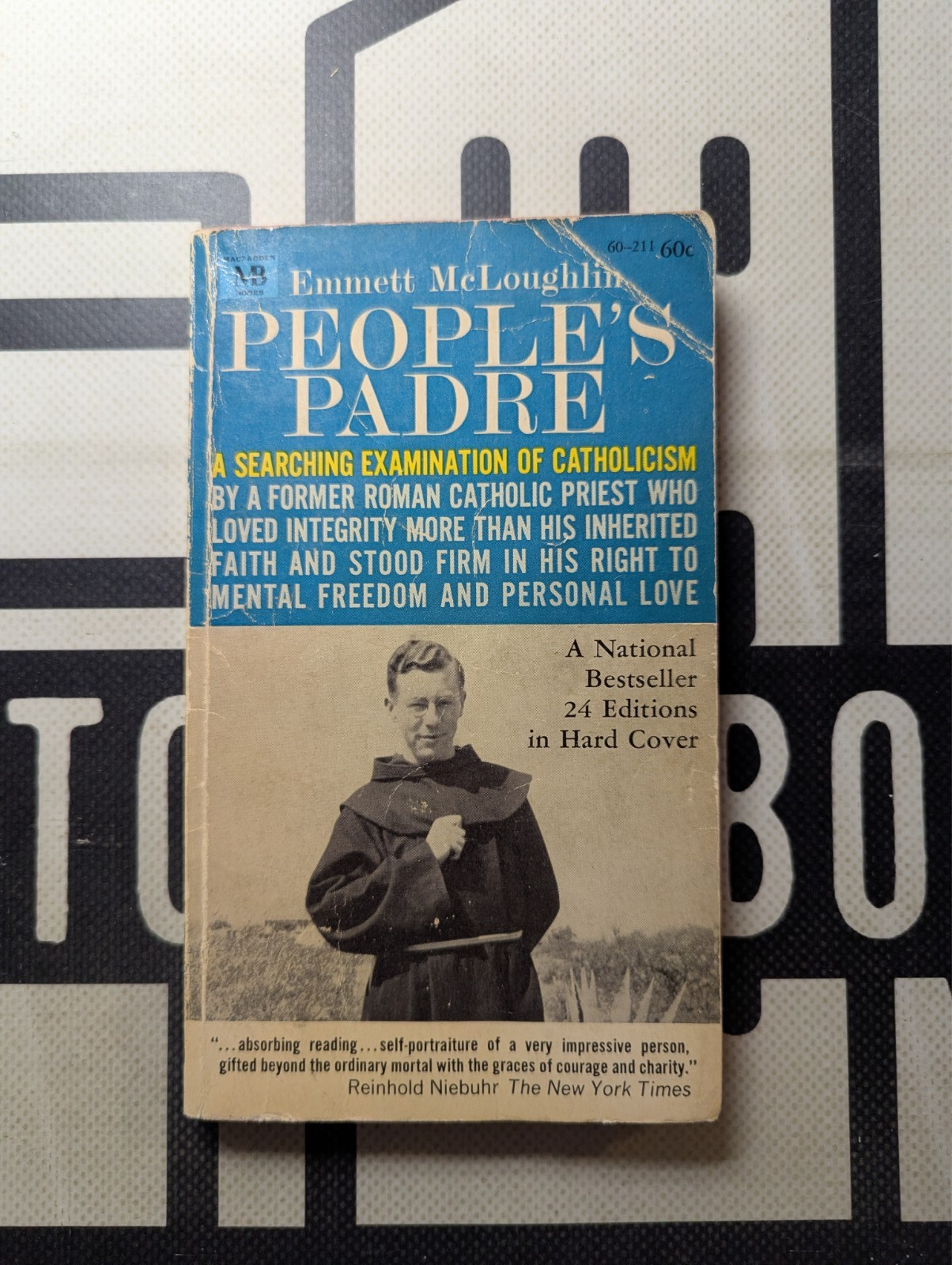 People’s Padre by Emmett McLoughlin 1954 Paperback A MacFadden-Bartell Book VTG