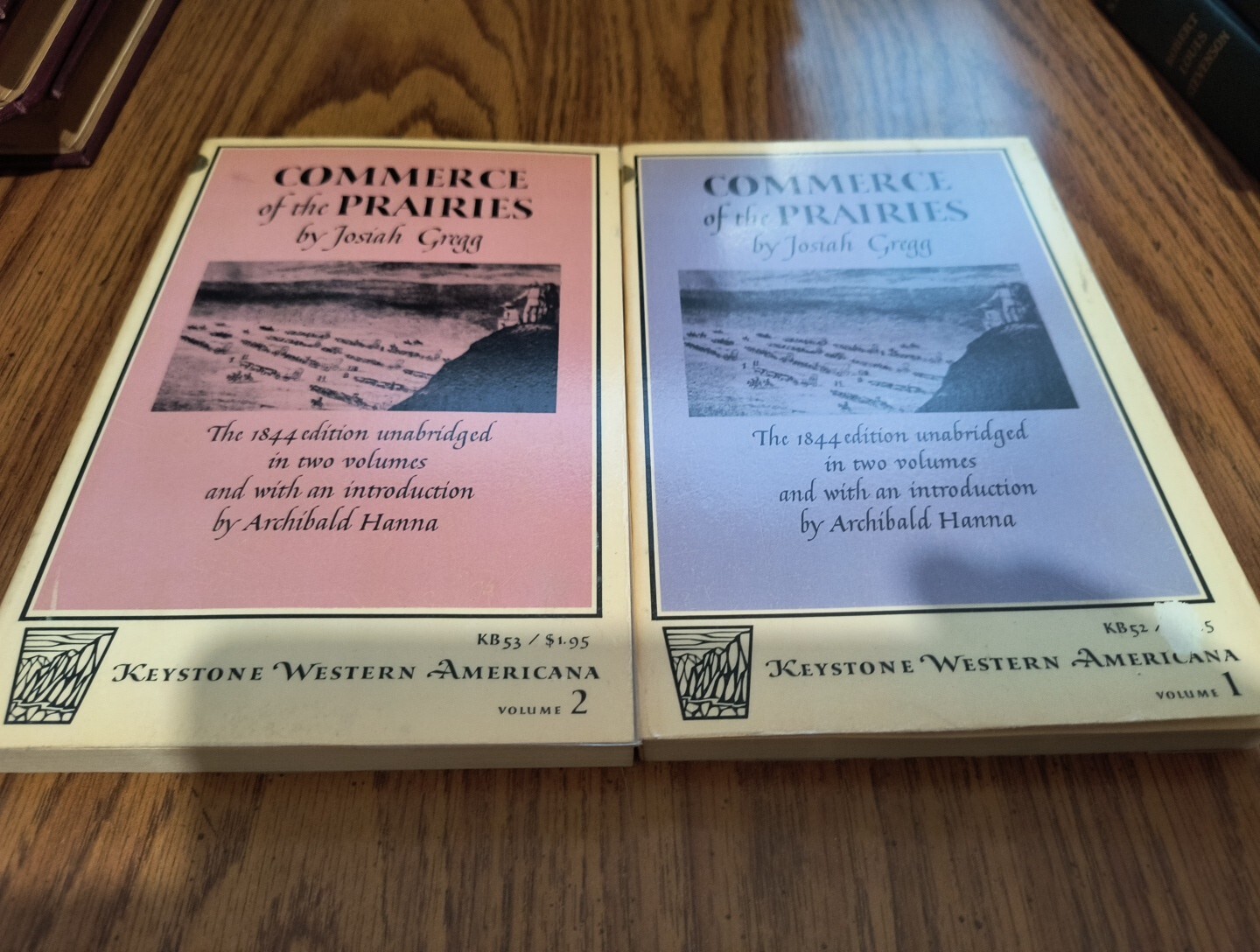 Commerce of the Prairies by Josiah Gregg Vol. 1 & 2 Books Western Americana 1st
