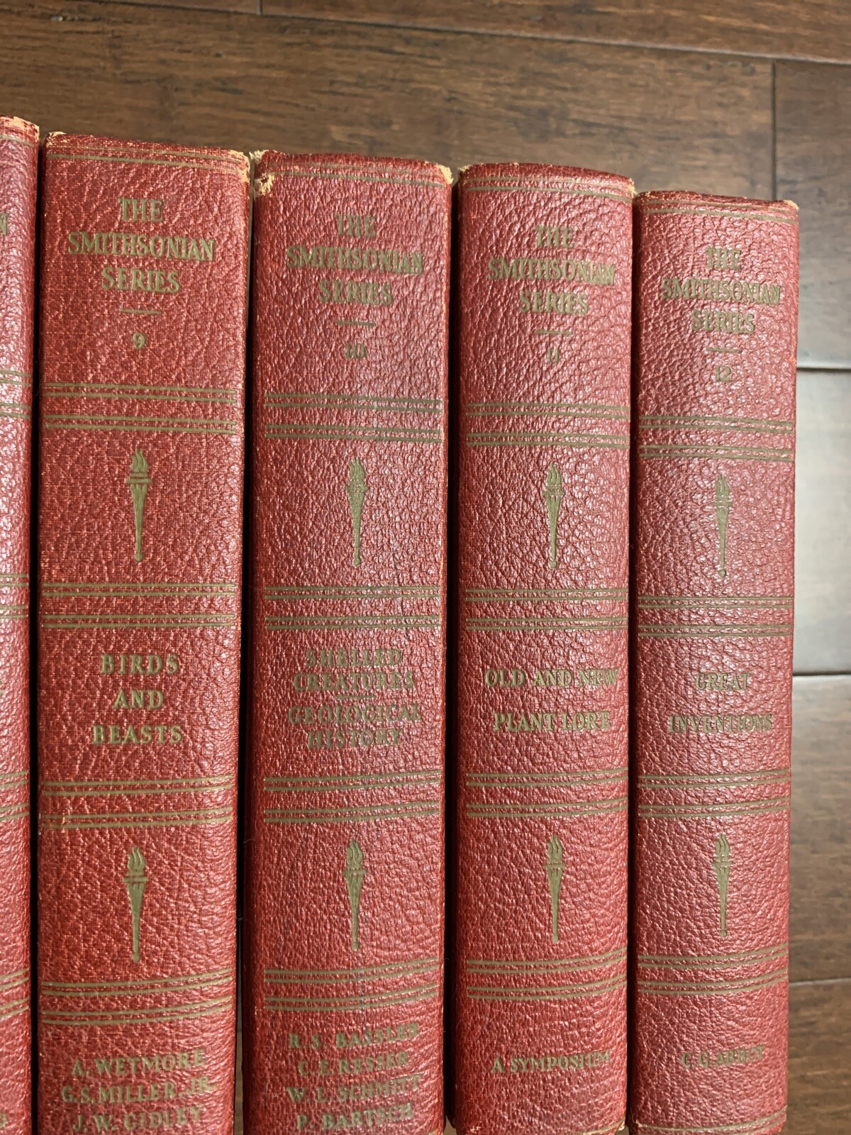 1944 The Smithsonian Institution Scientific Series 12 Volumes Complete