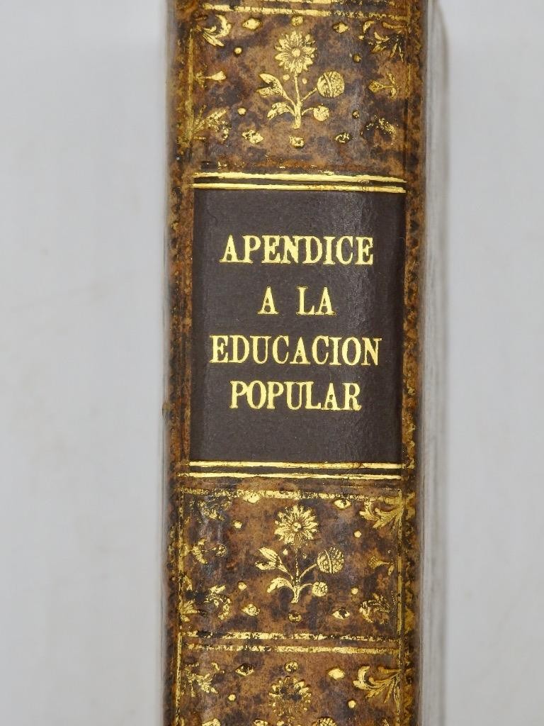 1775 Apéndice A La Educación popular Parte Primera