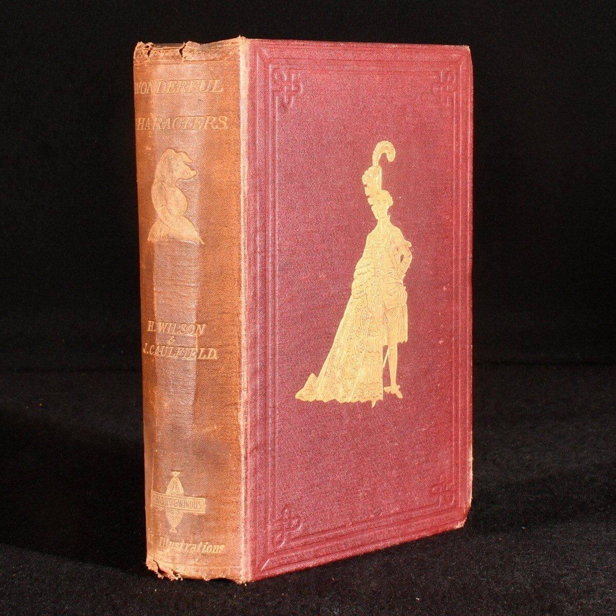 1874 The Book of Wonderful Characters Henry Wilson and James Caulfield Colour…